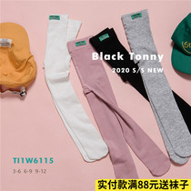 2021 spring and autumn small black Tony girls girls children pantyhose 6115 base socks small black Tony spring