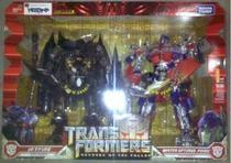 L-class electroplated metallic Optimus Prime Day Fire Day Edition Set Transformers 09 Movie 2 Asia limited first edition