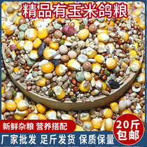 20 jin of high-quality products equipped with corn pigeon food race flying nutrition feed bird food carrier pigeon ornamental pigeon meat pigeon food pigeon food