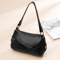 Hong Kong Tide Brand Bag Women 2021 New European and American Fashion Joker Leather Shoulder Bag Small Bag Mother Bag shoulder bag