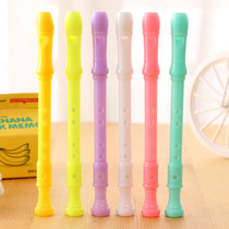 Childrens creative candy color flute whistles can blow in the middle sex pen black 0-38mm students in sex pens wholesale