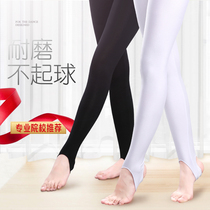 Childrens dance socks spandex foot pants White bottomed pantyhose summer cotton practice pants pedal bodywork pants