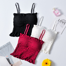 Extras in mid-length style 100 plexe sling small vest girls anti-walking light obliterated undershirt Sexy and sexy display