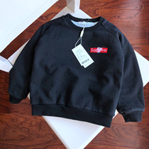 553 Boys plus velvet knit denim sweater winter warm top-10 23