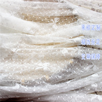 Promotion Hollowed-out Wave Dot Butterfly Knot Black & White Lace Fabric Wedding Dress Diy Accessories Skirt Hem Inner Lining Hair Bouquet