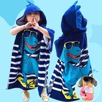 Cartoon Suction Speed Dry Bath Towels Towels Children men and women Mens and womens wearing style 2021 new Lianhood bathrobe cloak cloak