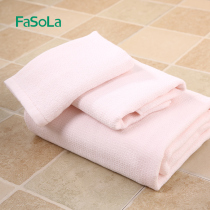Pink five-star Hotel small square small Papa cotton square bath towel towel towel cotton girls ins Wind students