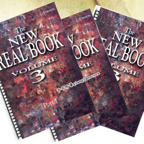 The New Real Book 3 Jazz boutique all-instrument series Book 3