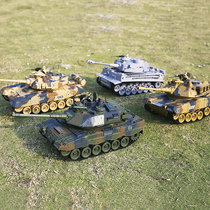 Remote control tank crawler electric battle tank firing bullet charging off-road vehicle large childrens toy boy