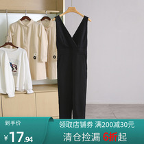 Discounted price 29 9 Su series all-match light and familiar style casual jumpsuit shopping mall counter withdrawal clearance womens clothing