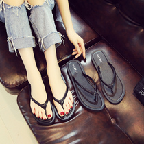 Tide brand 2021 summer new Flip-flops women wear non-slip fashion Korean version of couples foot slippers flat sandals
