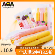 AOA fruit fruit yogurt stick ice summer drink strawberry grape white peach poplar nectar net red fruit flavor