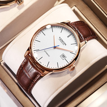 Swiss tangin Tianjun brand flagship store official mens import machine business watch mens top ten