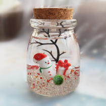 Algae ball ecological bottle ball algae algae ball green algae fans you micro-landscape viewing Lazy ecological bottle diy plant