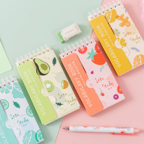 Cute hipster English Word Book Portable Carry Wire Circle Creative Cartoon Notebook Book Book