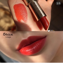 Listen to me Buy Becca 2019 new gold tube lipstick lipstick rouge burgundy Rotten tomato earth orange