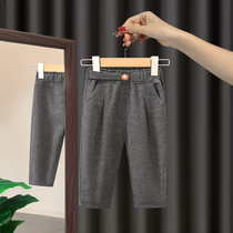 Girls pants foreign style 2021 new children wear casual trousers children childrens clothing tide Net red womens baby autumn clothes