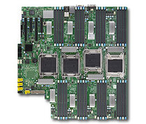 Ultra-micro X10QBL-CT four-way server motherboard supports 4-to-strong E7 processor dual 10000 trillion network cards