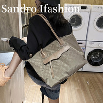 Sandro Ifashion official flagship big bag women 2020 new large capacity one shoulder portable tote bag