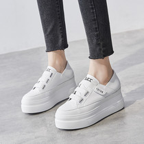 Student Joker small white shoes women shoes 2020 spring new board shoes leisure sports shoes trendy shoes thick soles X0229