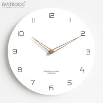 Modern minimalist living room home wall clock fashion atmospheric mute wall clock quartz clock Nordic clock wall decoration