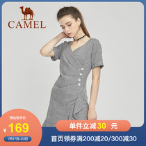 Camel Camel dress womens 2021 spring and summer new fashion skirt casual simple versatile skirt