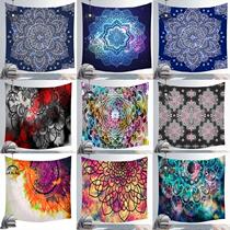 Mandala Tapestry Wall Hanging Beach Blanket Hippie Tapestry