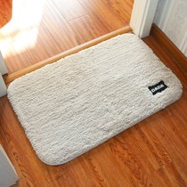 Thickened bathroom entrance door mat toilet carpet entrance hall absorbent foot mat bedroom non-slip mat