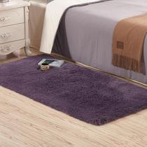 washed silk hair non-slip carpet blanket Bedroom bedside mat