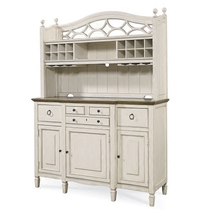 JSM Jane European neoclassical solid wood wine cabinet American pastoral modern combination sideboard high-end restaurant complete set of furniture