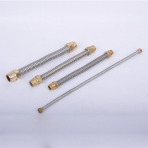 Gas bellows stainless steel metal fire seed pipe natural gas commercial cooker to connect gas hose tubing