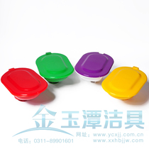  Factory direct sales portable color decoration temporary use squatting plastic squatting disposable pony bucket