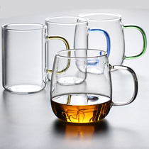 High temperature resistant household glass water cup glass cup glass cup household water cup tea cup