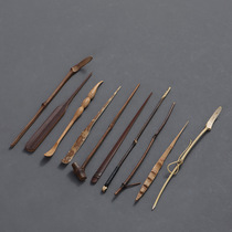 Tea ceremony tea piece teaspoon teaspoon teaspoon teaspoon teaspoon accessories manual kung fu Sixuan tea components