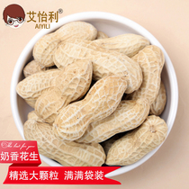 New Goods Cream Taste Peanuts Large Grain Fried Stock Water Cooking Bagged Net Heavy 250g Daily Snack Hand Peeling With Shell Peanuts