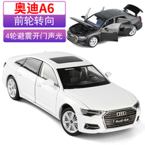 New Metal Simulation 1 32 Audi A6 Automotive Model Turns to Seismo Alloy Model Model Toys