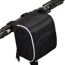 Folding outdoor rainproof electric first bag riding front bag handlebar bag faucet bag delivery bicycle skateboard
