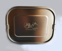 New 304 stainless steel sealed leak-proof soup box steamed rice portable tableware with Rice office workers lunch box