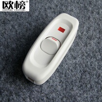 Eurolist Home old-fashioned button headboard switch A hand knead midway with LED electric fan small switch big