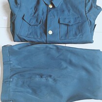 Second-hand new shirt with pants old no number broken summer work youth tunic suit winter