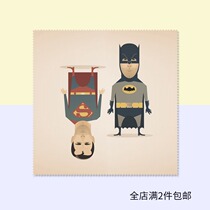 Source Ben Original Design Fashion Printed Phone Digital Scarves Wind Glasses Cloth Rub the Super Man