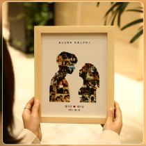 Birthday gift sends girlfriend boy girlfriends couple photo diy handmade to remember Seven New Years Eve boyfriend