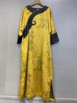 Factory direct sale plus size mother dress mulberry silk 100% heavy fragrant cloud yarn 50 mommy custom dress FHX91