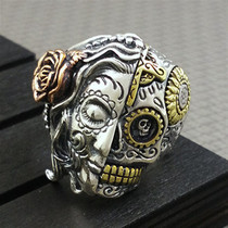 For Men Fashion Man Rings Rock Rap Mens Skull Ring Masculine