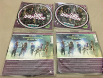 ONE DIRECTION MIDNIGHT MEMORIES LP 7 inch color glue decoration