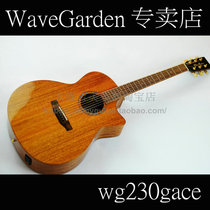WaveGarden Sound Garden wg230gace Single Board Electric Box Folk Guitar 41 inch