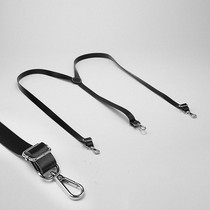 MISKSOLA RETRO HANDMADE REAL COW LEATHER HOOK BUTTONED HARNESS HANGER PANTS WITH MINIMALIST CLOTHING ACCESSORIES FOR MEN AND WOMEN UNIVERSAL 2cm