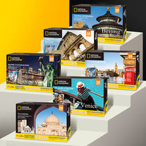 Le Cube National Geographic City Traveler-Big Ben Puzzle Neuschwanstein Castle Puzzle