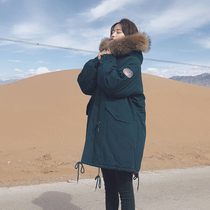 Parker cotton-padded women 2021 Winter new Korean loose ins tooling plus velvet explosive cotton-padded jacket jacket