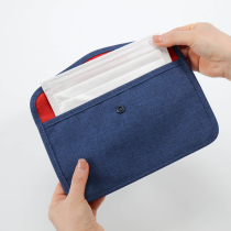 Mask storage clip portable waterproof childrens mask universal clip storage bag box foldable temporary storage clip